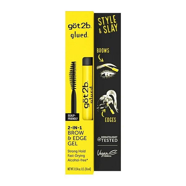 Got2b - Gel para Sobrancelhas Glued Brows & Edges Gel