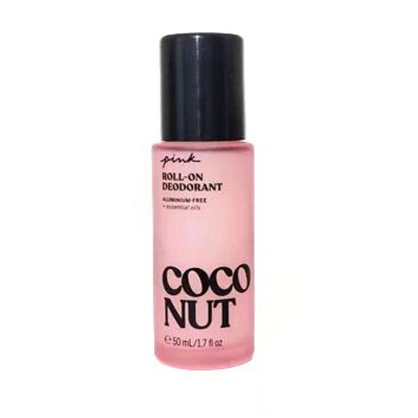 Pink - Desodorante Roll-on Sem Aumínio Coconut