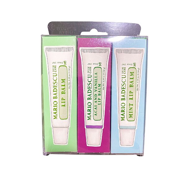 Mario Badescu - Kit Trio Lip Balm