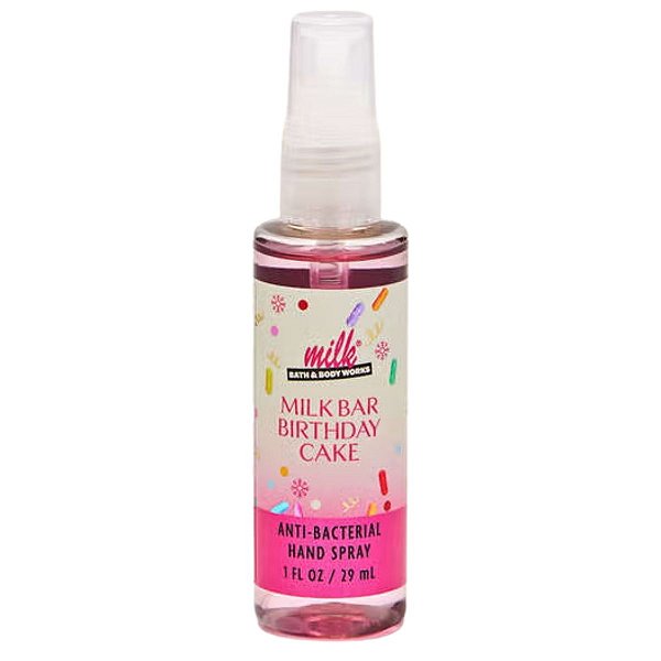 Bath & Body Works - Álcool Em Spray Antisséptico Para Mãos Milk Bar Birthday Cake