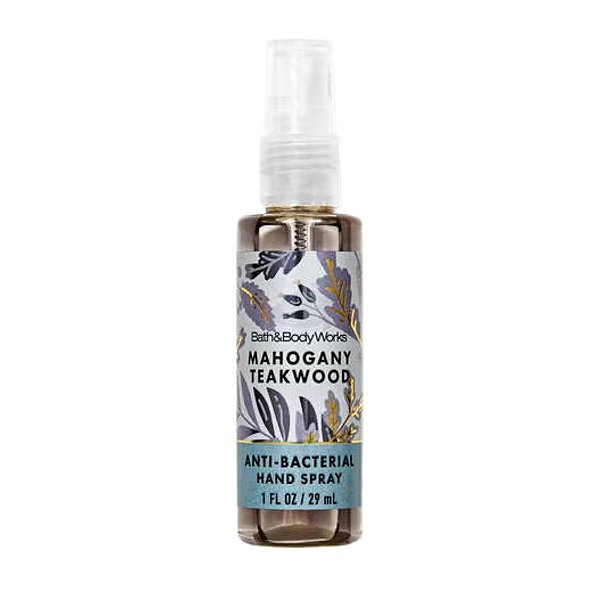 Bath & Body Works - Álcool Em Spray Antisséptico Para Mãos Mahogany Teakwood
