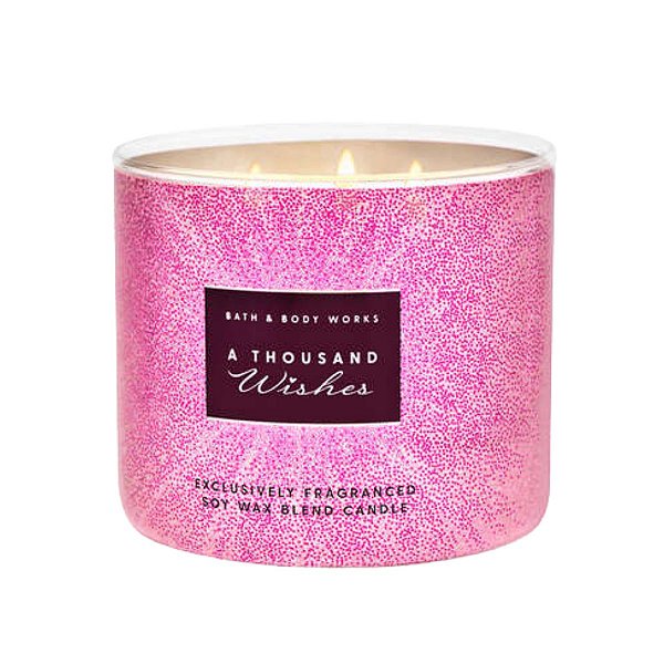 Bath Body & Works - Vela Aromática 3 Pavios A Thousand Wishes