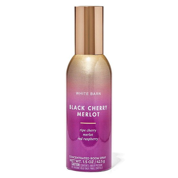 Bath & Body Works - Spray Concentrado De Ambiente Black Cherry Merlot