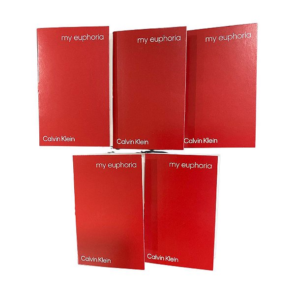 Kit Amostras Flaconetes Perfumes Importados Feminino My Euphoria Edp - 5 Unidades