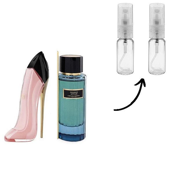 Kit Decant - Perfume Carolina Herrera Good Girl Blush Edp + Perfume Orange Affair Unissex Edt