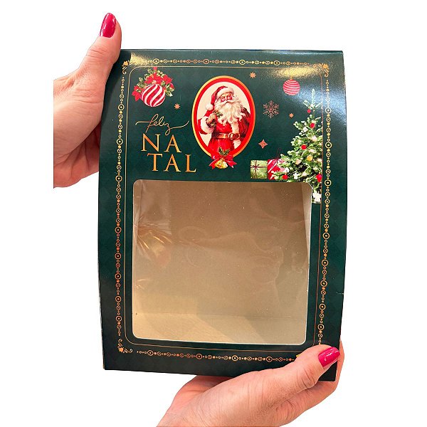 Embalagem para Presente Média Natal