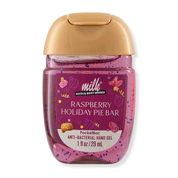 Bath & Body Works - Álcool Em Gel Raspberry Holiday Pie Bar