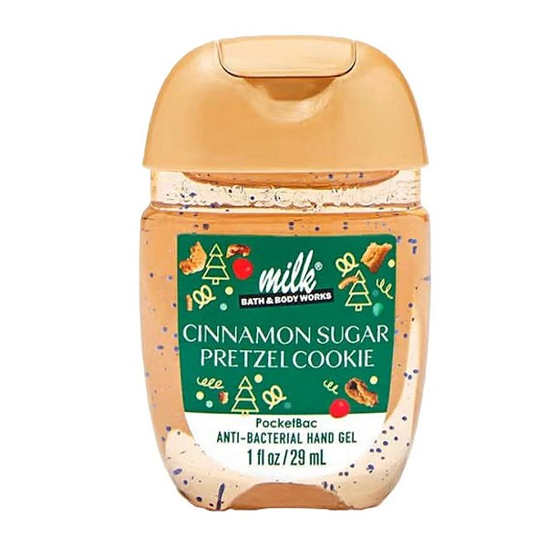 Bath & Body Works - Álcool Em Gel Milk Cinnamon Sugar Pretzel Cookie