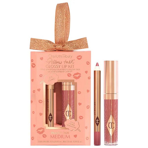 Charlotte Tilbury - Mini Duos de Gloss Labial Pillow Talk Medium