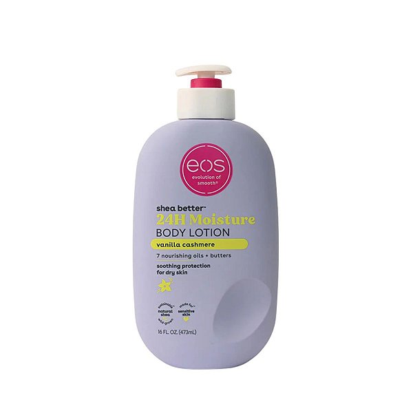 Eos - Loção Corporal Hidratante Body Lotion Vanilla Cashmere