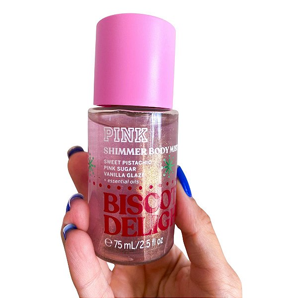 Victoria's Secret PINK - Mini Body Splash Biscotti Delight Shimmer
