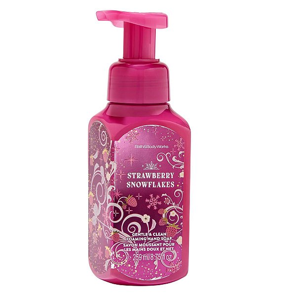 Bath & Body Works - Sabonete Em Espuma Para As Mãos Strawberry Snowflakes