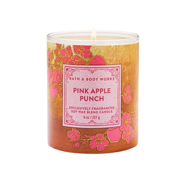 Bath Body & Works - Vela Aromática 1 Pavio Pink Apple Punch