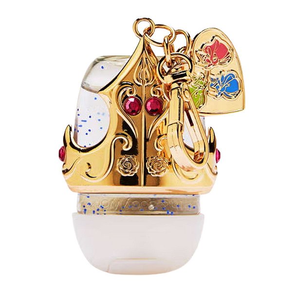Bath & Body Works - Capinha Chaveiro Porta Álcool Gel Aurora Crown Coroa Aurora