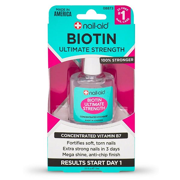 Nail-Aid - Biotina Força Máxima Biotin Ultimate Strength Concentrated Viamin B7