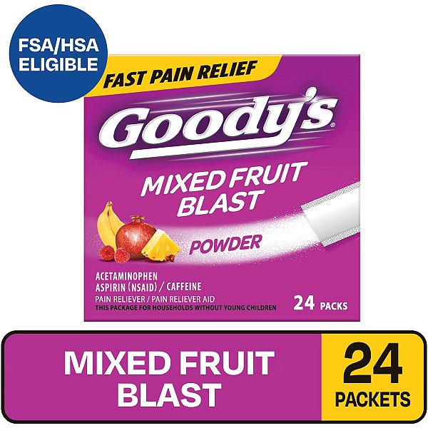 Goody's - Pó Extra Forte Para Dor de Cabeça Extra Strength Headache Powder