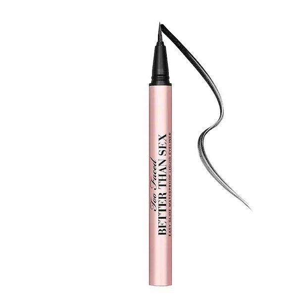 Too Faced - Delineador Better Than Sex Cor Deepest Black