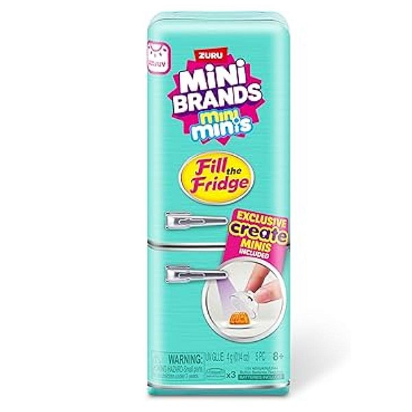 Mini Brands - Fill The Fridge Mini Geladeira Colecionável