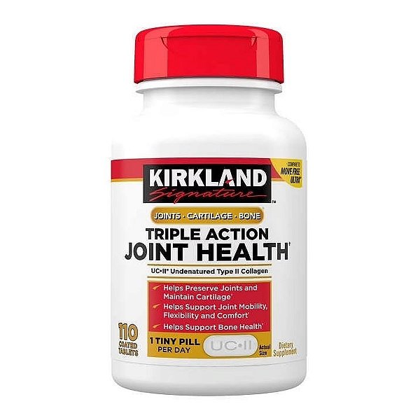 Kirkland - Tripla Ação Joint Health 110 Comprimidos