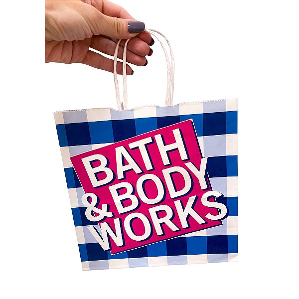 Sacola Presente Bath & Body Works - Tamanho M