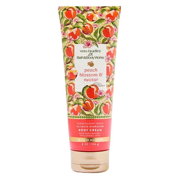 Bath & Body Works - Creme Hidratante Corporal Body Cream Peach Blossom & Nectar