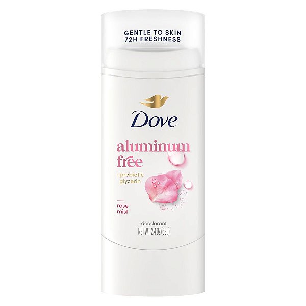 Dove - Desodorante em Bastão Sem Alumínio Rose Mist