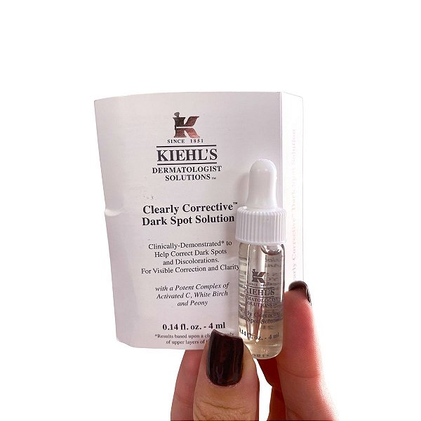 Kiehl´s - Mini Solução Corretiva para Manchas Escuras Clearly Corrective 4ml