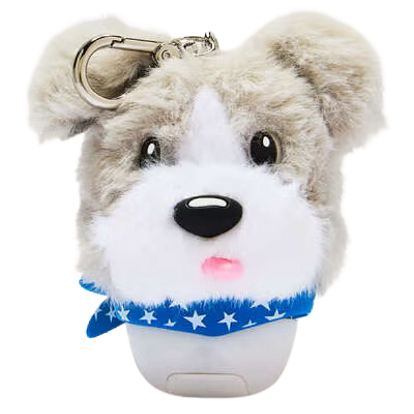 Bath & Body Works - Capinha Chaveiro Porta Álcool Gel Bandana Dog Pom
