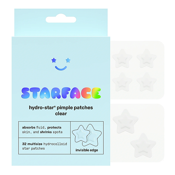 Starface - Adesivos Para Acne Hydro Star Clear Pimple Patches - 32 unidades