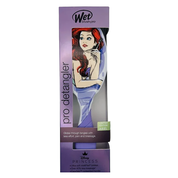 Wet Brush - Escova de Cabelo Disney Princesas Ariel - Edição Limitada