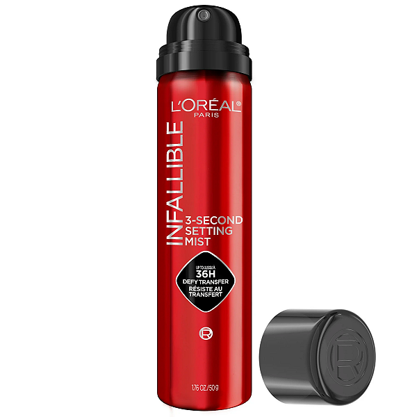 Loreal - Spray Fixador de Maquiagem Infallible 3-Second Fixação de 36h 50ml