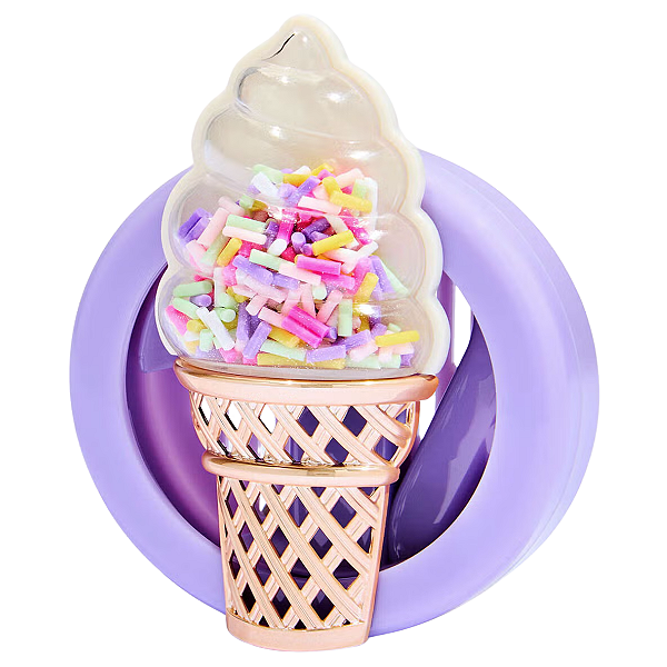 Bath & Body Works - Suporte Aromatizador De Carro Sorvete Soft Serve Cone with Sprinkles
