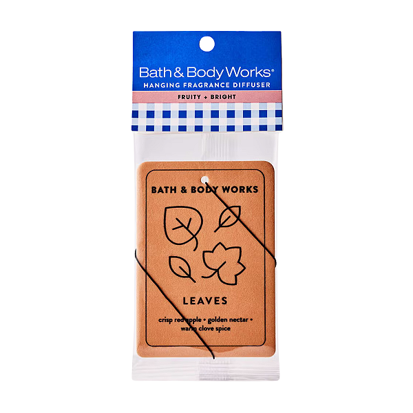 Bath & Body Works - Difusor Aromatizador De Carro e Ambiente Leaves