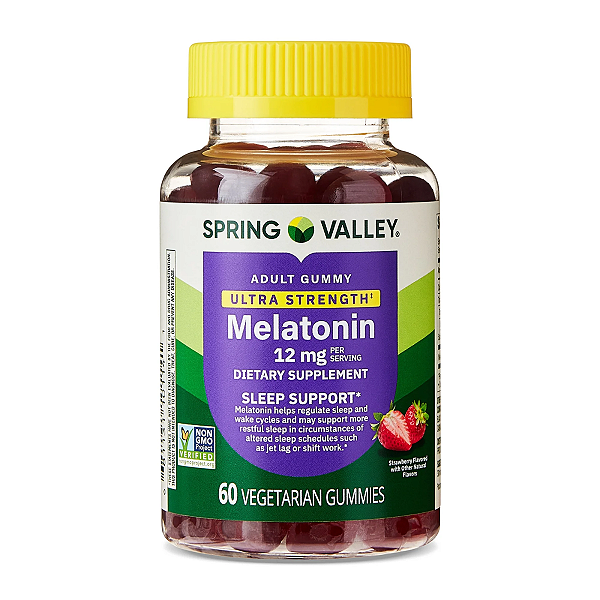 Melatonina 12mg - 60 Gummies Spring Valley