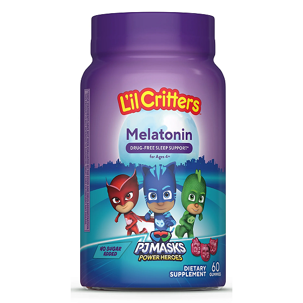 Melatonina Infantil 1mg - 60 Gummies Lil Critters