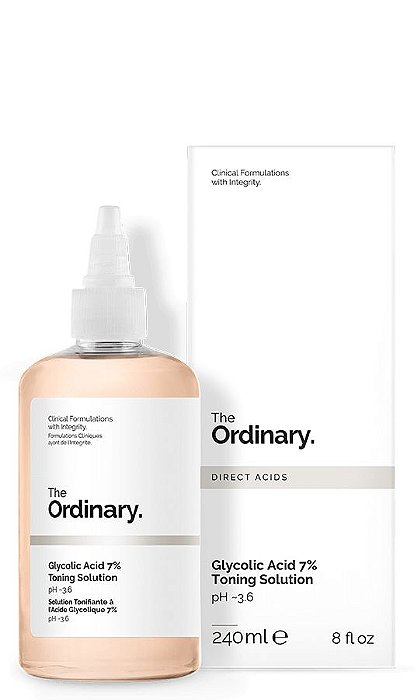 The Ordinary - Ácido Glicólico 7% Exfoliating Toner 240ml