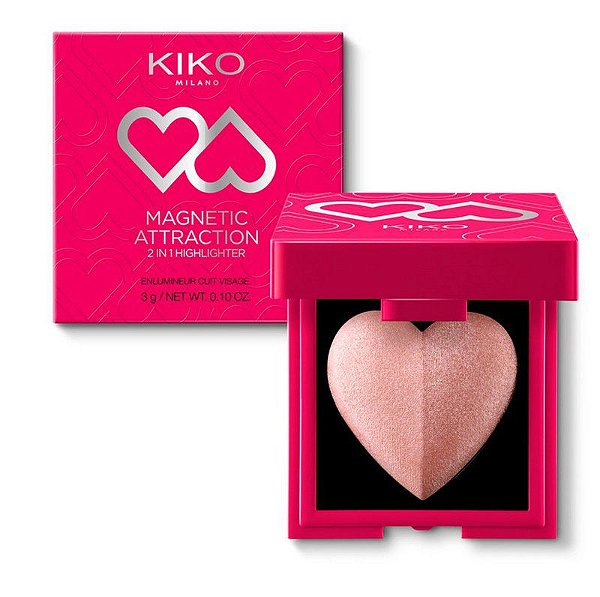 Kiko Milano - Iluminador Magnetic Attraction 2 In 1 Highlighter