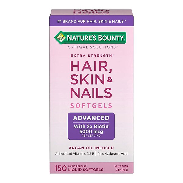 Nature's Bounty - Vitamina Hair, Skin & Nails Biotina