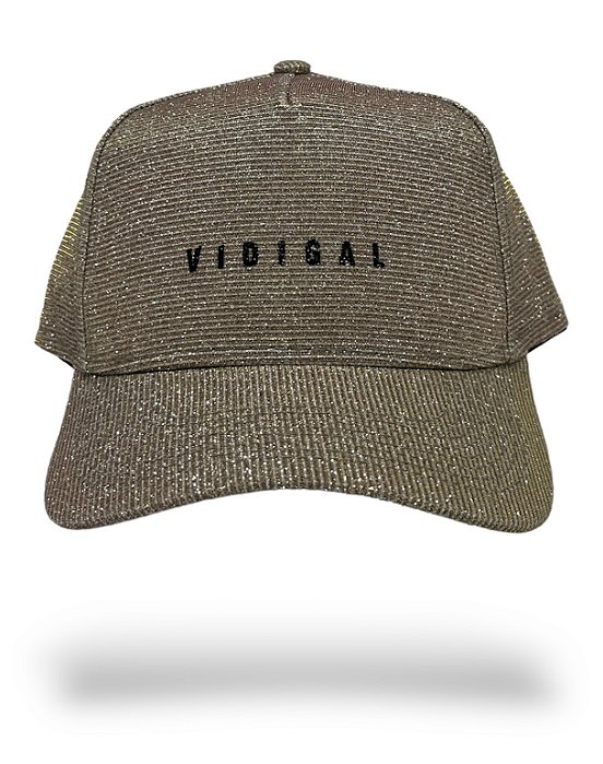 Boné Dourado Glitter Vidigal Minimalista