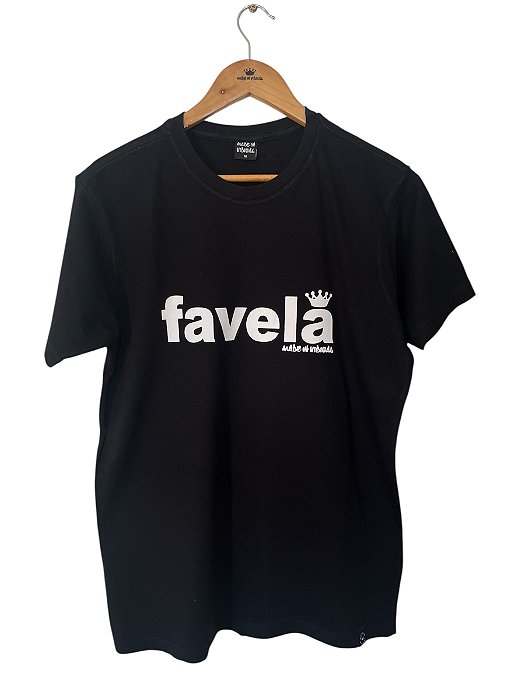 Camisa Preta Favela