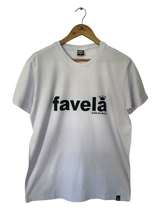 Camiseta Branca Favela