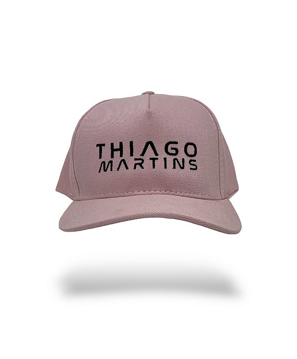 Boné Rosa bebê Thiago Martins
