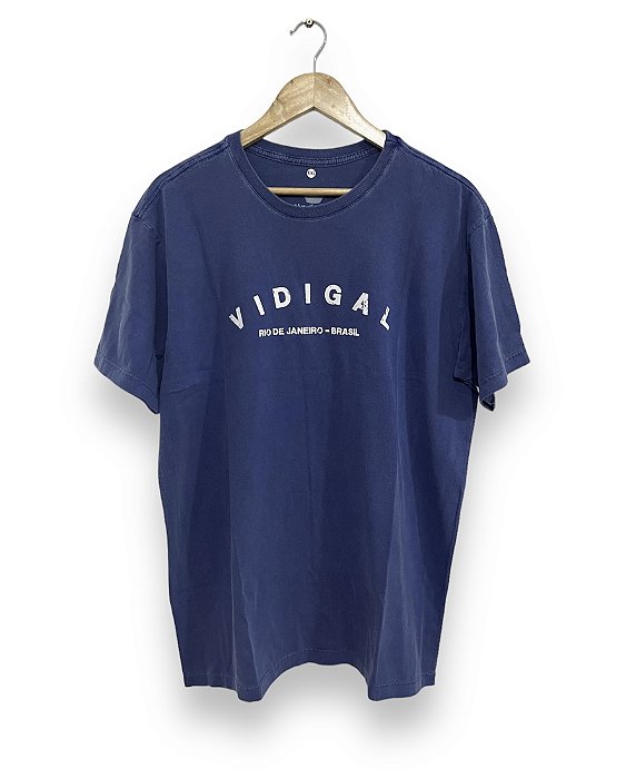 Camisa Estonada AZUL ROYAL VIDIGAL RJ BRASIL