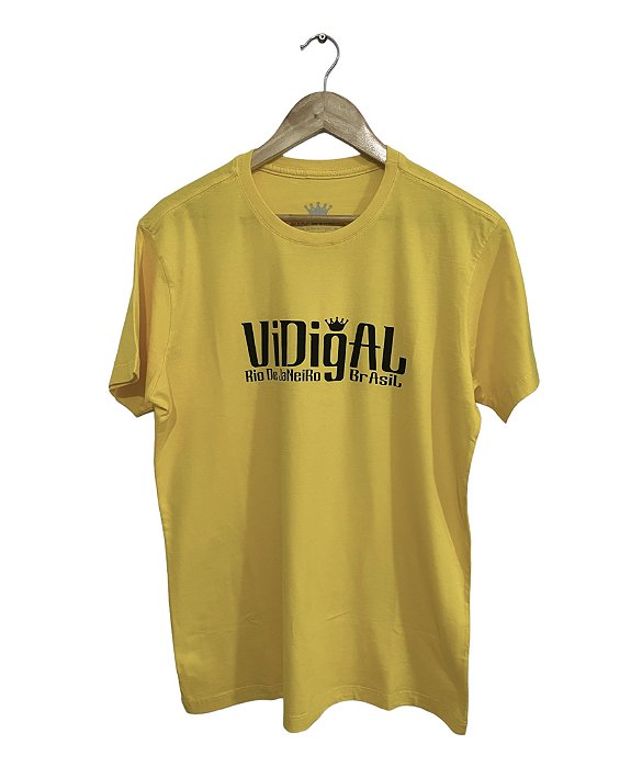 Camiseta Amarelo Canário Vidigal RJ BR