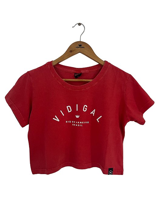 Cropped Estonado Salmão VIDIGAL RJ BR