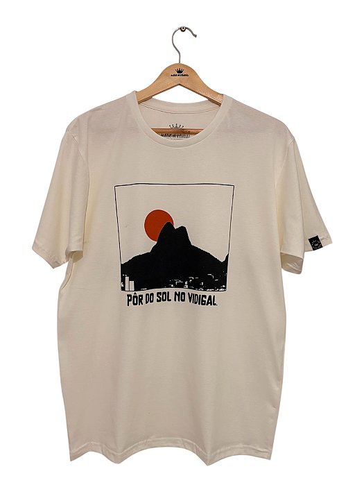 Camiseta Off White Pôr do Sol