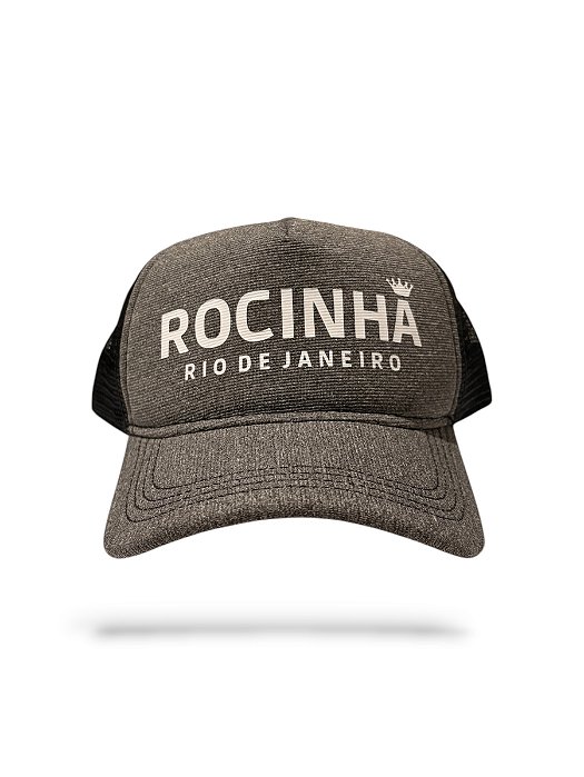Boné Cinza Mescla Rocinha Rio de Janeiro