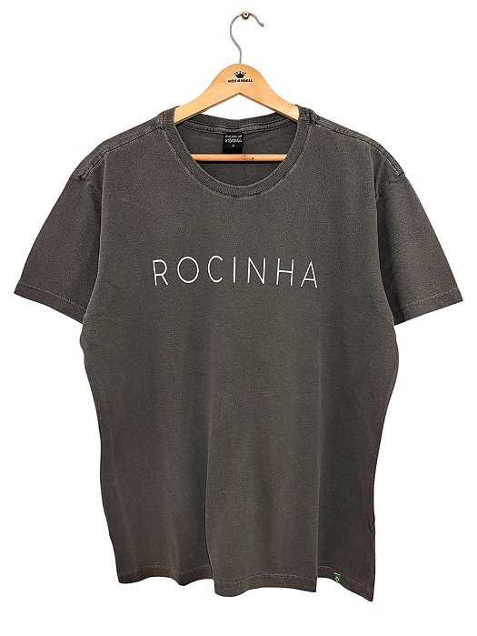 Camiseta Estonada Chumbo Rocinha Basic