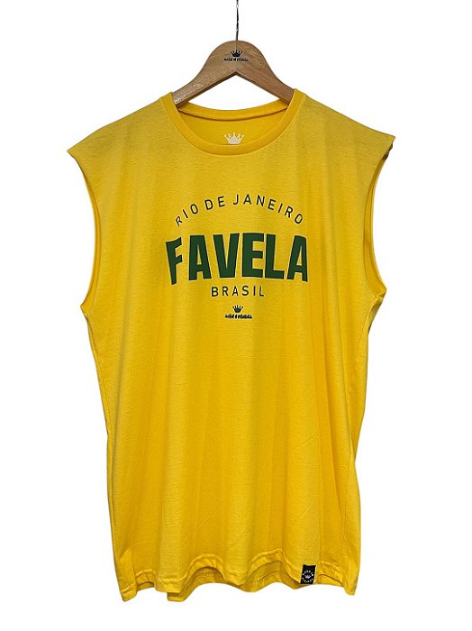 Camisa Machão Brasil Favela RJ BR