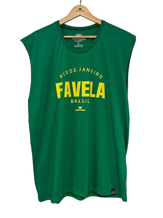 Camisa Machão Brasil 2 Favela RJ BR